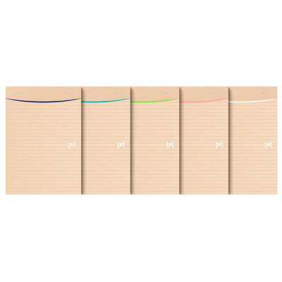 BLOC OXFORD TOUAREG AGRAFE 148x210 160P Q5/5 RECYCLE ASSORTI