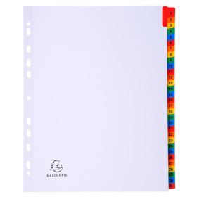 Intercal.31P A4+ carte bl./ongl.coul.imp
