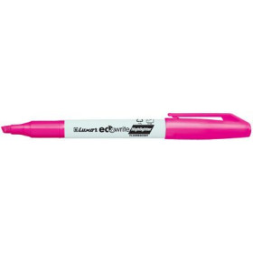Luxor Surligneur ECO Highliter en forme de stylo, rose