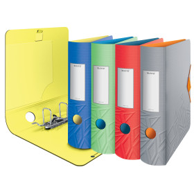 Classeur à levier Urban Chic Active 180° -82 mm - Polyfoam - 75 mm - Assortis -