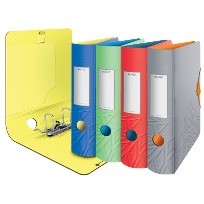 Classeur à levier Urban Chic Active 180° -82 mm - Polyfoam - 75 mm - Assortis -