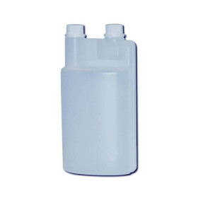 Flacon doseur à double goulots - 1L / 10-50mL