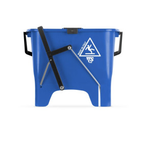 Seau SQUIZZY 2x8L bleu avec rouleaux pressoirs à pédale
