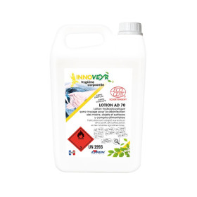 LOTION AD 70 ECOCERT HYDROALCOOLIQUE - 5L (CA)