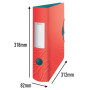 Classeur à levier Urban Chic Active 180° -82 mm - Polyfoam - Rouge - Leitz