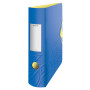 Classeur à levier Urban Chic Active 180° -82 mm - Polyfoam - Bleu - Leitz