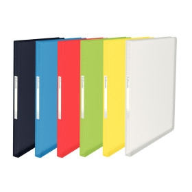 Reliure protège-documents Vivida- PP- 160 vues - Assortis - Esselte