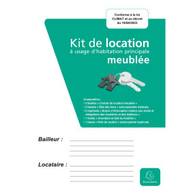 KIT DE LOCATION MEUBLÉE