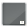Vitrine d'affichage en feutre Premium Plus 6xA4 - Gris - Nobo