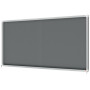 Vitrine d'affichage en feutre Premium Plus 27xA4 - Gris - Nobo
