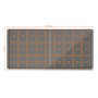 Vitrine d'affichage en feutre Premium Plus 27xA4 - Gris - Nobo
