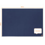 Tableau d'affichage en feutre Impression Pro 900x600 mm - Bleu - Nobo