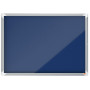 Vitrine d'affichage en feutre Premium Plus 8xA4 - Bleu - Nobo