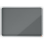 Vitrine d'affichage en feutre Premium Plus 8xA4 - Gris - Nobo