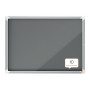 Vitrine d'affichage en feutre Premium Plus 8xA4 - Gris - Nobo