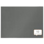 Tableau d'affichage en feutre Impression Pro 1200x900 mm - Gris - Nobo