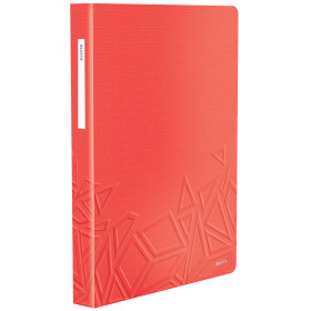 Reliure protège-documents Urban Chic- 80 pochettes - Rouge - Leitz