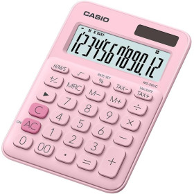 CASIO Calculatrice de bureau MS-20UC-PK, rose