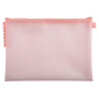 Pochette zip EVA A4 Chrom pastel assorti