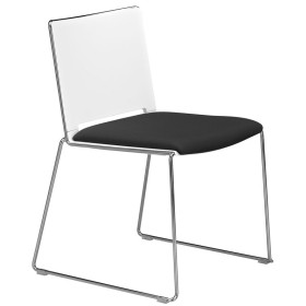 ACCESSOIRES LOT 2 CHAISES FLORA BL/NOIR 1c
