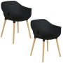 ACCESSOIRES FAUTEUIL LUMA NOIR UNITE 1c