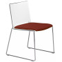 ACCESSOIRES CHAISE FLORA BLC/POURPRE 1c
