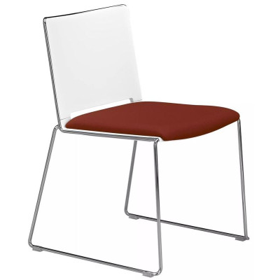 ACCESSOIRES CHAISE FLORA BLC/POURPRE 1c