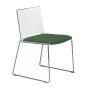 ACCESSOIRES CHAISE FLORA BLC/VERT FOREST 1c