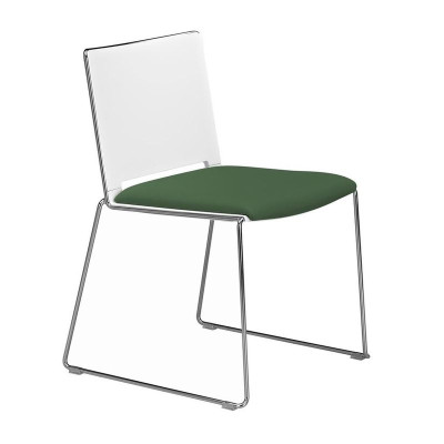 ACCESSOIRES CHAISE FLORA BLC/VERT FOREST 1c