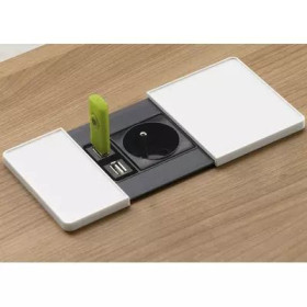 ACCESSOIRES BOITIER BL 2 P.USB A 1c
