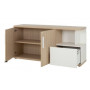 BRABANT CHENE NATUREL CREDENCE 3c