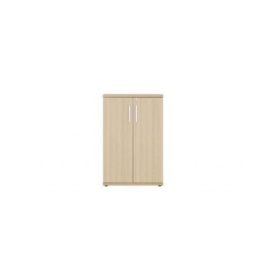 BRABANT CHENE NATUREL RANGEMENT MI HAUT 2 PORTES 2c