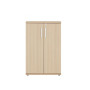 BRABANT CHENE NATUREL RANGEMENT MI HAUT 2 PORTES 2c
