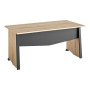 MAMBO SONOMA CHENE NOIR BUREAU TABLE L.160 PIEDS PX 2c