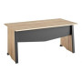 MAMBO SONOMA CHENE NOIR BUREAU TABLE L.140 PIEDS PX 2c