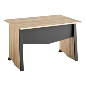 MAMBO SONOMA CHENE NOIR BUREAU TABLE L.120 PIEDS PX 2c