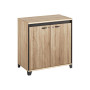 MAMBO SONOMA CHENE NOIR RANGEMENT BAS 2 PORTES 1c
