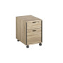 MAMBO SONOMA CHENE NOIR CAISSON MOBILE 2 TIROIRS 1c