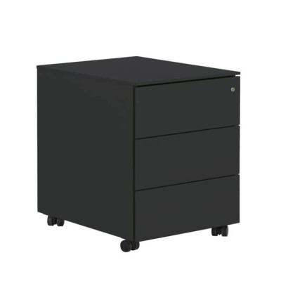 BRABANT CHENE BOCAGE CAISSON MOBILE METAL 3 T ANTH. 2c
