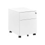 XERUS BLANC CAISSON MOBILE 2T METAL BLANC 2c