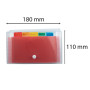 Trieur pocket PP 6 Comp. 11x18 CRYSTAL