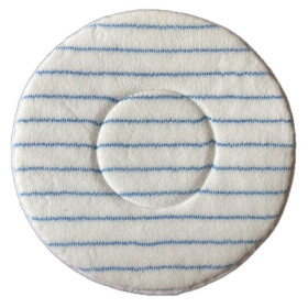 Disque 432 - 17 microfibre rayé bleu