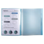 Trieur PP 6 compartiments Chrom.Pastel