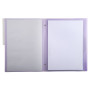 Trieur PP 6 compartiments Chrom.Pastel