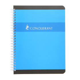 CAHIER CONQUERANT 7 INTEGRALE 170x220 180P 70G SEYES ASSORTI