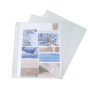 Sach.100 poch.perfo A5 PP Stand. grainé
