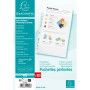Sach.100 poch.perfo A5 PP Stand. grainé