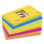 Post-it bloc-note adhésif super sticky notes, 127 x 76 mm 90f bp873