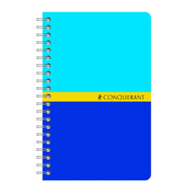 CARNET CONQUERANT 7 INTEGRALE 90x140 100P 70G Q5/5 ASSORTI