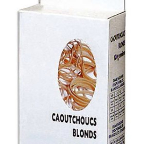 BTE 100 G BANDE BLOND 180X10MM